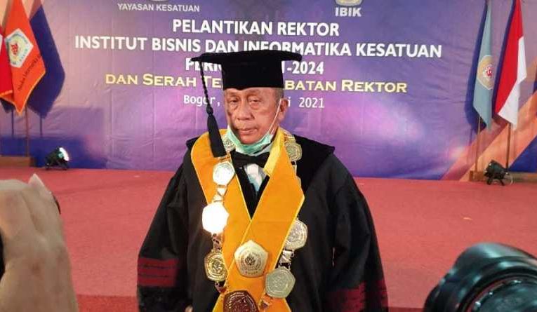 Prof Moermahadi Dilantik Jadi Rektor IBIK Bogor