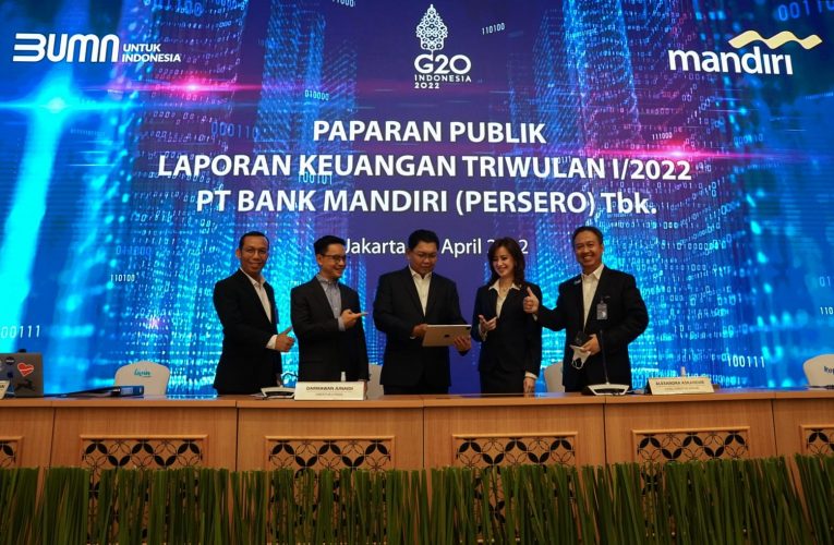 Bank Mandiri Cetak Laba Rp 10 Triliun di Kuartal I Tahun 2022, Tumbuh 70% YoY