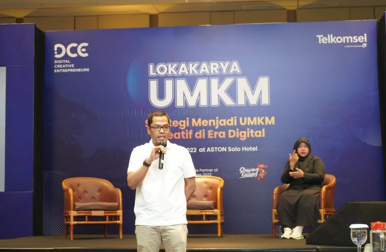 Program DCE Telkomsel Gelar Lokakarya Bisnis untuk Wujudkan Kesetaraan Kapabilitas Digital Pelaku UMKM Komunitas Disabilitas